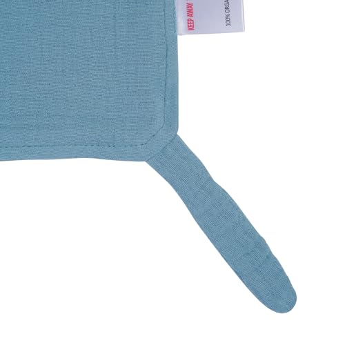 Image of WoodFe Muslin Loveys for Babies，Lovies for Babies Gifts,Security Blanks for Baby Boys and Girls,Bunny Lovey