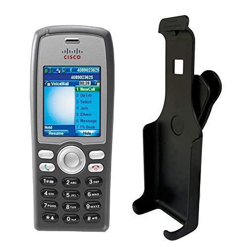 Cbus Wireless Black Holster Case W/ Ratcheting Belt Clip For Cisco 7925G, 7925G-Ex Unified Wireless Ip Phone #TOP1