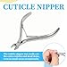 Ingrown Toenail Tools, Stainless Steel Ingrown Nail Tool, Cuticle Trimmer, Pedicure Tools for Feet, Cuticle Kits, Ingrowns Toenail Removal Kit, Pedicure Kit