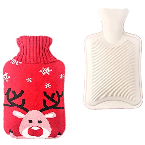 Bouillotte 1000 ml portable chauffe-mains avec housse de protection - 5