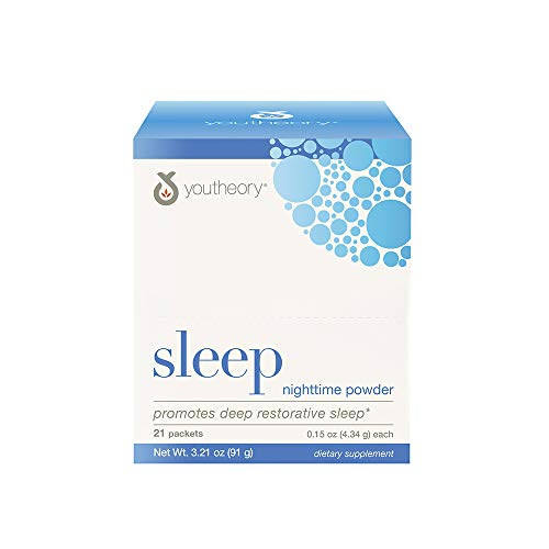 Youtheory Sleep Powder Packet, Lemon-lime, 21 Count Youtheory Sleep Powder Packet, Lemon-lime, 21 Count