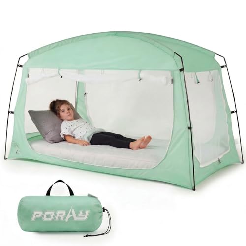 Porayhut Twin Bed Tent Mosquito Net Canopy