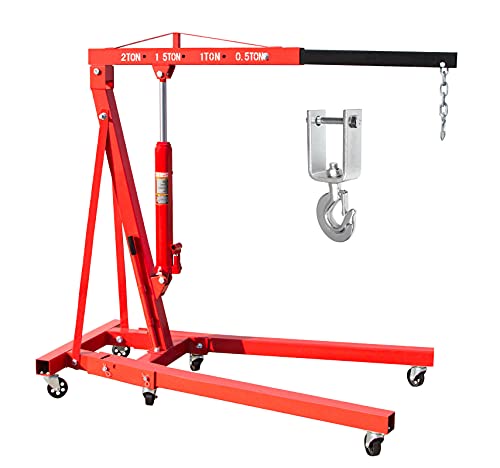 otgerlensker products Motorheber 2000 kg Werkstattkran mit Kette neu 2 t + Haken