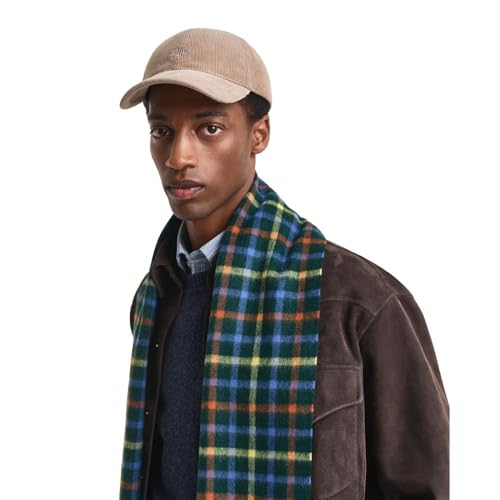 GANT Shield Cord Cap Casquette de Baseball, Kaki Chaud, Taille Unique Mixte