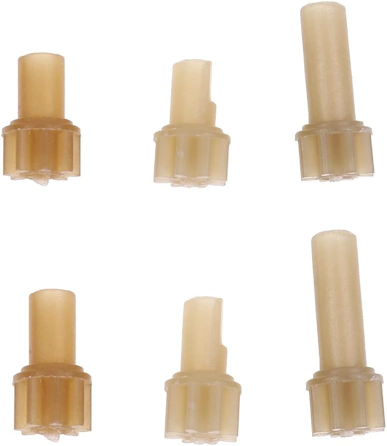 DAGIJIRD 6 PCS 1/28 RC Model Car Driving Gear Sets Repair Parts for WLtoys K969 K979 K989 Parts