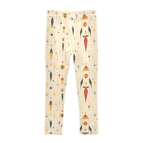 Cartoon Rocket Z Girls Leggings Athletic Pants Tights Stretch Bottom2