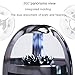 INTERYI Ferrofluid Speaker - Music Comes to Life with Dancing Ferrofluid, Bluetooth 5.0 Wireless Speaker, and 4-Color Customizable Lights