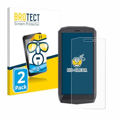 brotect 2-Pack Screen Protector Compatible with Cubot Pocket - HD-Clear Protection Film