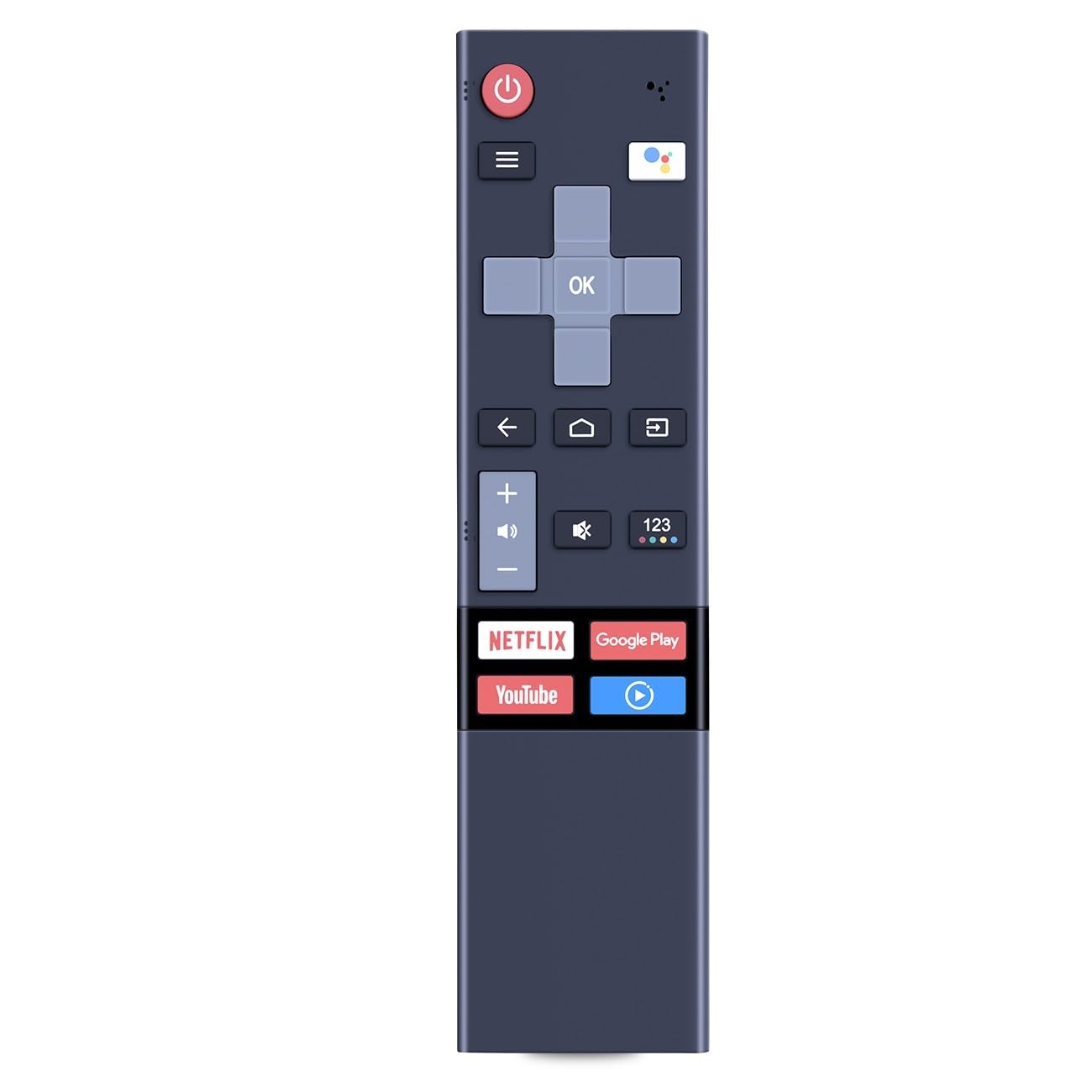 Mando a Distancia Universal por Voz for Skyworth Netflix TV Smart Android 539C-269101-W000 Serie Coocaa