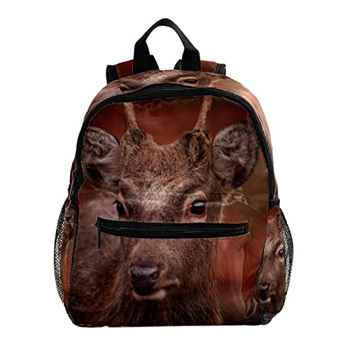 Sac à dos pour garçons et filles léger et confortable motif cerf