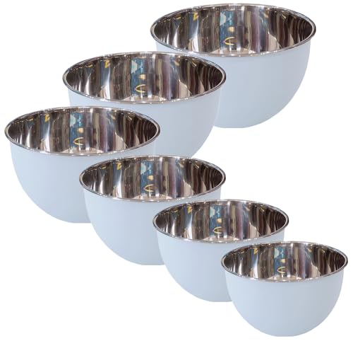 Tazón Mezclador Profesional Acero Inoxidable 5 Quart Azul miniatura 4