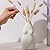 Body Flower Vase, 6.3" Tall Female Body Ceramic Vase for Decor, Modern Boho Art Vase Flower Arrangement Creative Vase for Home Office Decoration