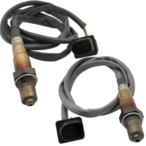 Sensor de oxígeno 5 cables Amrxuts para BMW 2 piezas miniatura 1