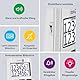 Doro PhoneEasy 110 DECT Schnurlostelefon (große Schrift und große Zahlen, optische Anrufsignalisierung) weiß 5952
