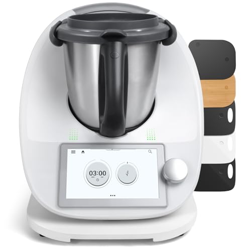 Inwee Tabla Deslizante para Thermomix TM6 TM5, Base para Thermomix con Ruedas, Deslizador de Tabla...
