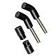 Baceyong 1pc Motorrad Lenker Rückansicht Seitenspiegel Vorbau Extender, Motorrad Seitenspiegel Vorbau Extender Kompatibel mit Harley Sportster X883 1200 Eisen 883