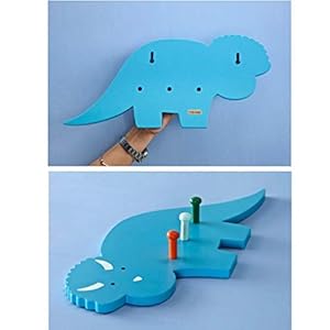 Wooden kids clothing rack natural wood wall mount plaque for childrens clothes coat hanger room nursery decor  urban country home decor