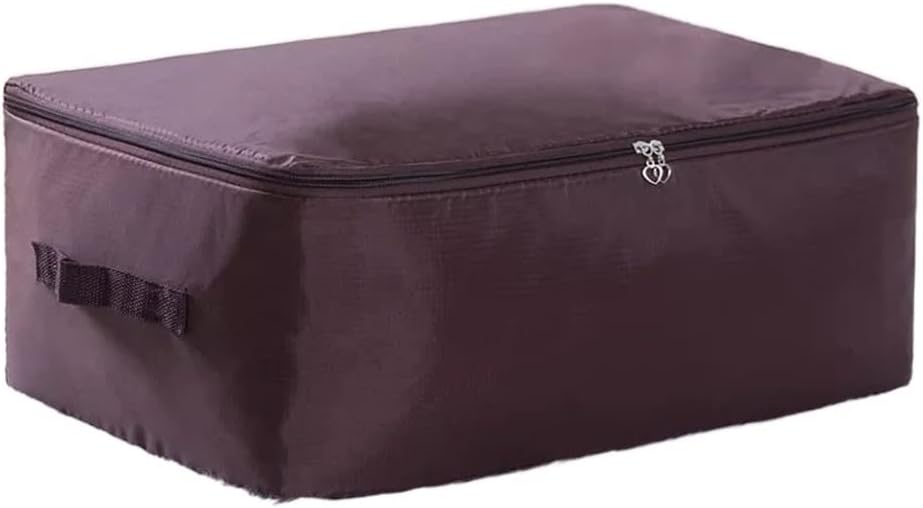 JSEIAJB 2Pcs Storage Bag Zip Lock Bag Luggage Organizer Quilt Storage Bag Closet Organizer 130g Wrap Clutter(60x50x25cm)
