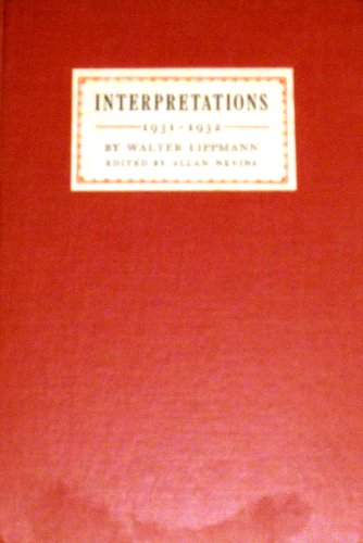 Interpretations, 1931-1932,