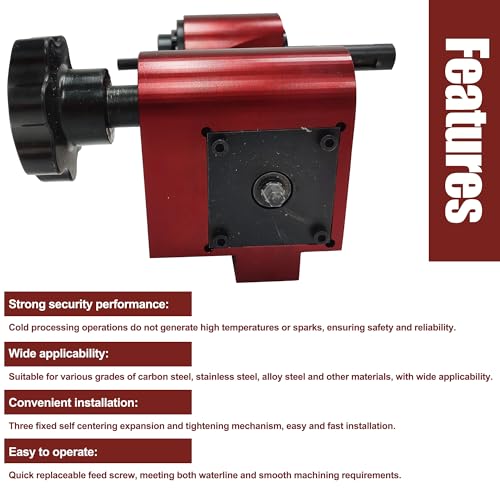 Torno manual para bridas con manivela HQHAOTWU miniatura 5