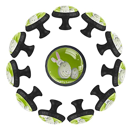 Boutons de tiroir de qualité Happy Easter B 35mm pour commode élégante - 2