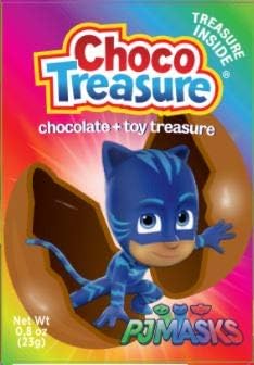 PJ Masks Choco Treasure Eggs with Toy Surprise | Tray of 10 Eggs