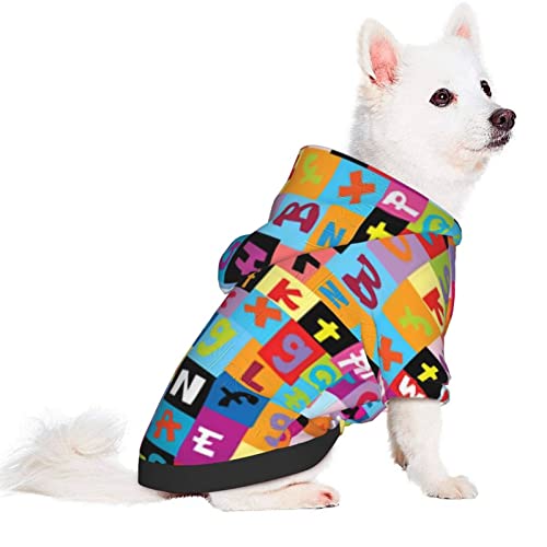 Abstract Pet Clothes Dog Sweater Hoodies,Ocean Graphic Paisley Swirled,Sweatshirts Pullover Cat Warm Clothes For Small Dogs Coat Clothing Puppy Custume,Purple Blue,Xxl #TOP1