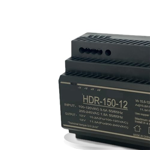 Transformateur LED 12V 30W mince pour rail DIN à tension stable