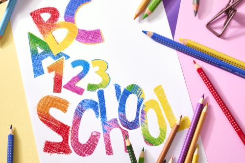 FABER-CASTELL - zestaw kredek Colour Grip, 48 kredek odpornych na łamanie