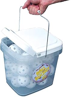 Hot Glove Practice Baseballs, White (Bucket of 40)