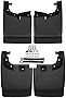 A-Premium Splash Guard Mud Flaps Replacement for Ford F-250 F-350 F-450 F-550 Super Duty 2017-2018 without Factory Fender Flares
