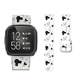 ACLOOZSM Cute Smartwatch Band Compatible with Versa 2/ Versa/Versa Lite Soft Silicone Strap Suitable