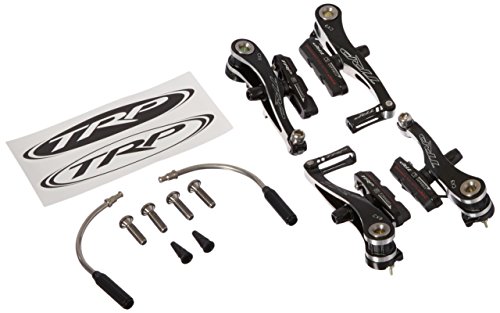 TRP CX9 Mini Front and Rear V-Brake Set, Black
