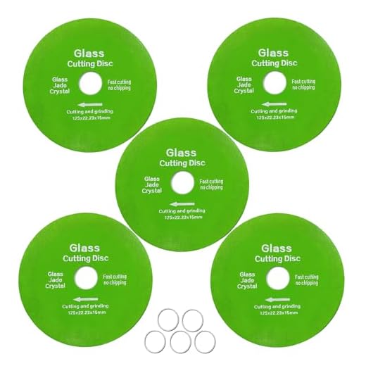 5 Pack 5 Inch Vacuum Brazed Ultra Thin Multi Pore Diamond Discs 1.0 mm Chip Free Cutting and Grinding Blade for Angle Grinder Dry Wet on Tile Glass Marble Granite Porcelain Rock Slab