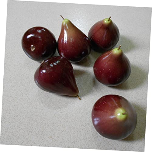 Hoement Dining Table Decor Dining Table Decor 15 Pcs Artificial Fig Fruit Decor Decor Plastic Flower Plastic Fruit Dining Room Table Decor #TOP3