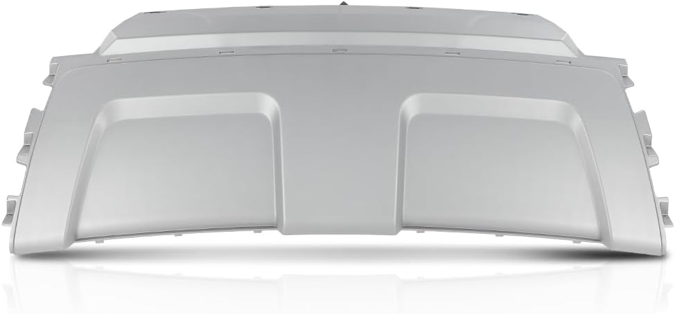 G-PLUS Rear Bumper Cover Trim Plate Board,Compatible with Land Rover Range Rover Evoque 2012-2018 Pure Models Only, Not Fit for Dynamic Models Silver