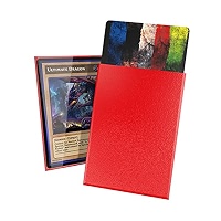 Ultimate Guard Cortex - 100 Pochettes Cartes Standard Rouge Mat