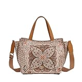 YNOT? Borsa Donna Tote Medium Stampa Flower