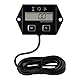 Jayron Drehzahlmesser 011E für Rasenmäher Gartentraktor Wechselrichter Generator Kettensäge Außenbordmotor Marine UTV Jetski Motorrad Schneemobil Kompressor