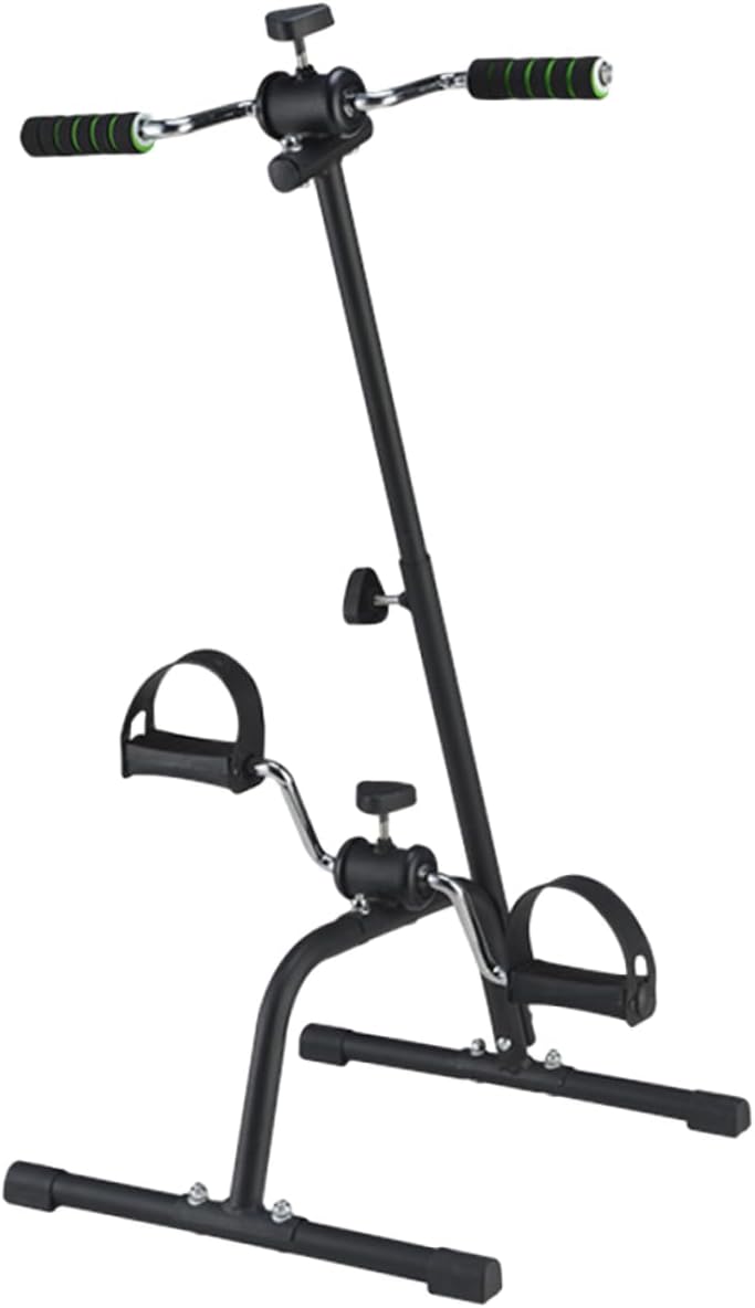 HEMOTON Elderly Fitness Exercise Bike for Home Rehabilitation Resistance Mini Cycling Machine for Upper and Lower Limb Coordination Easy to Install Peddler for Safe Indoor