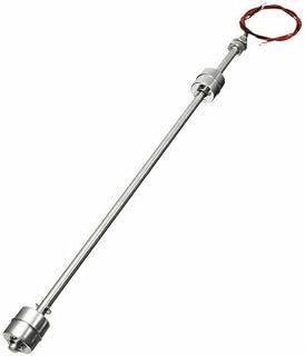 Stainless Steel Vertical Water Level Sensor Float Switch With High Temperature Wire,240V AC 10W/50W Capacity,0.2Mpa Max Pressure,For Tank Liquid Level Control In Water Treatment And Industrial(500mm)