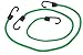 Highland (9203200) 32" Green Bungee Cord - 2 piece