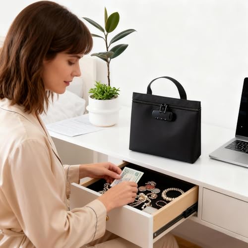 Seguridad para Documentos con contenedor ergonómico y candado de dígitos 3