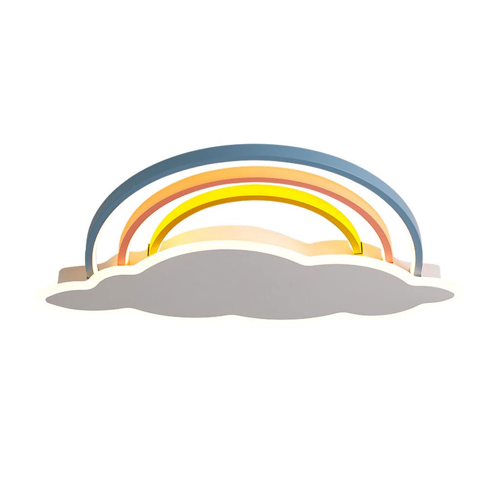 Luminaire LED nuage arc-en-ciel pour adoucir les nuits et illuminer les jeux des enfants