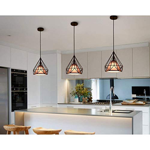 Lustre de style industriel nostalgique pour restaurant et salon chaleureux
