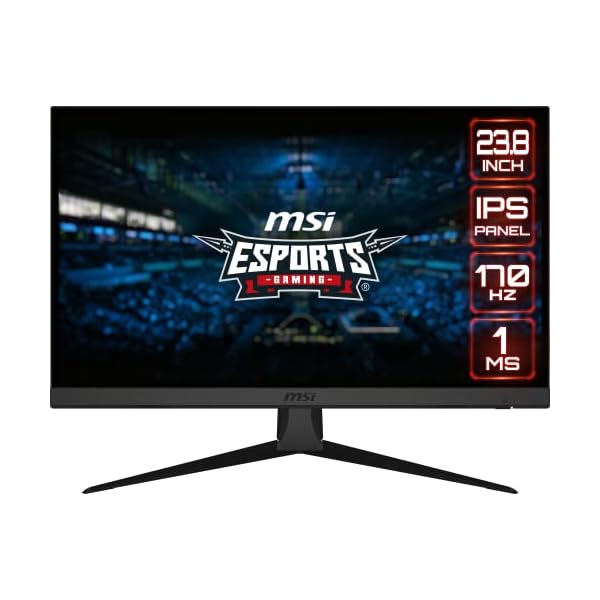 MSI G2422 Monitor FHD 23.8", IPS, 170 Hz / 1 ms, FreeSync Premium DP 1.2a