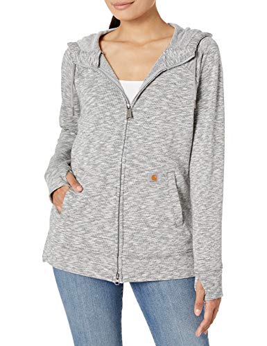 Carhartt Women's Regular Relaxed Fit Sweatshirt, Black, Small