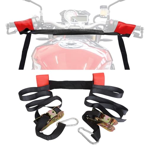 Correa superior para manillar de motocicleta de alta resistencia MOTO4U con hebilla