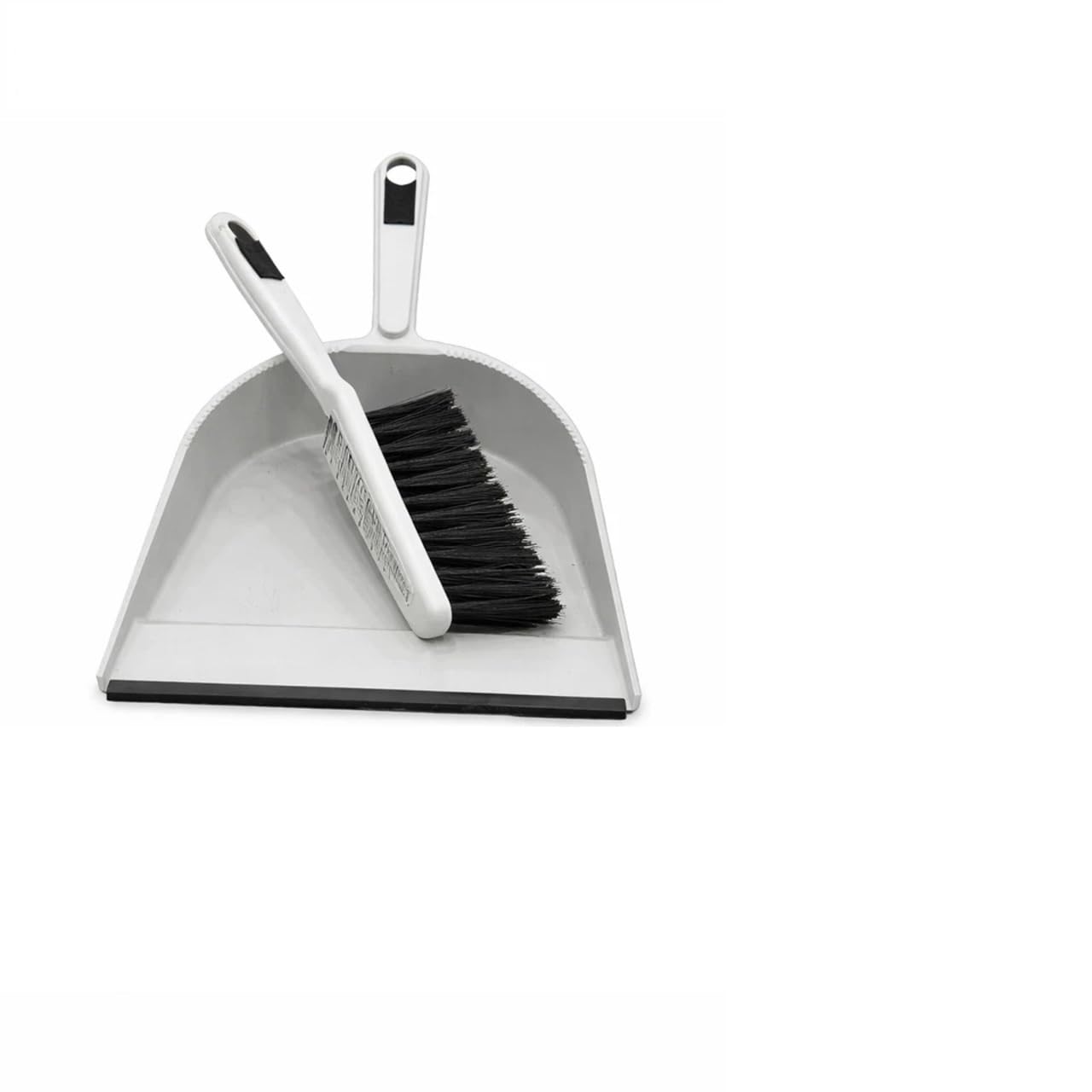 Silver Dustpan And Brush Set, Soft Bristle Hand Brush With Plastic Dust Pan, Household Cleaning Set For Kitchen Home Office,