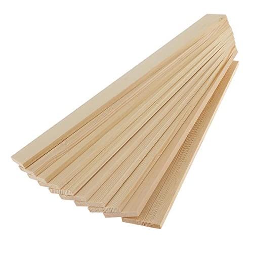4x10x Unfinished Wood Wooden Rectangular Plaque Board for Modelling Material 300mm-image-27